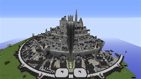 minis tirith|minas tirith minecraft.